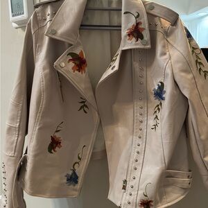 Floral Embroidered Jacket